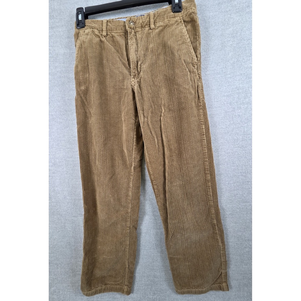 Polo Ralph Lauren Boys Tan Corduroy Chino Pants Size 16 Preppy School Comfort